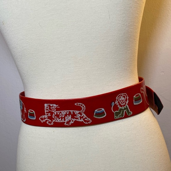 50s VTG Circus Waist Belt - Picture 3 of 14